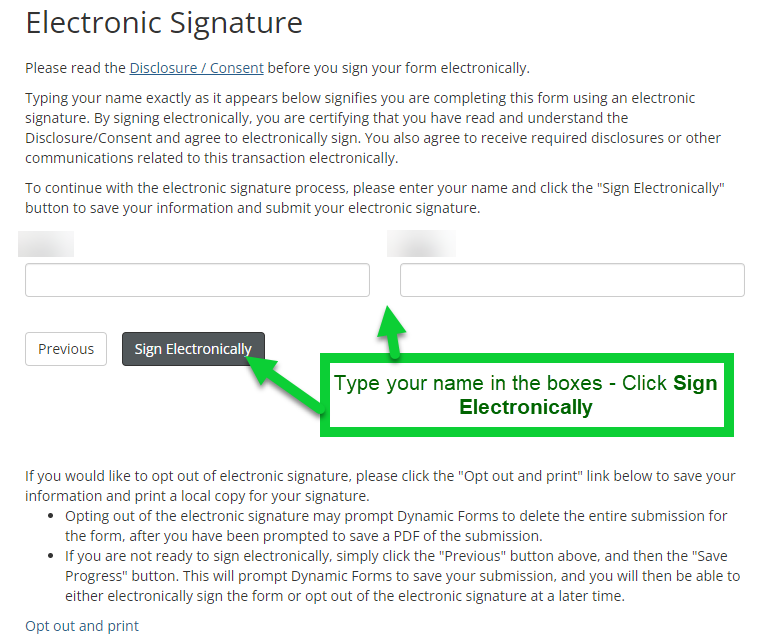 perpetual enrollment acknowledgment form - page 2 - electronic signature page