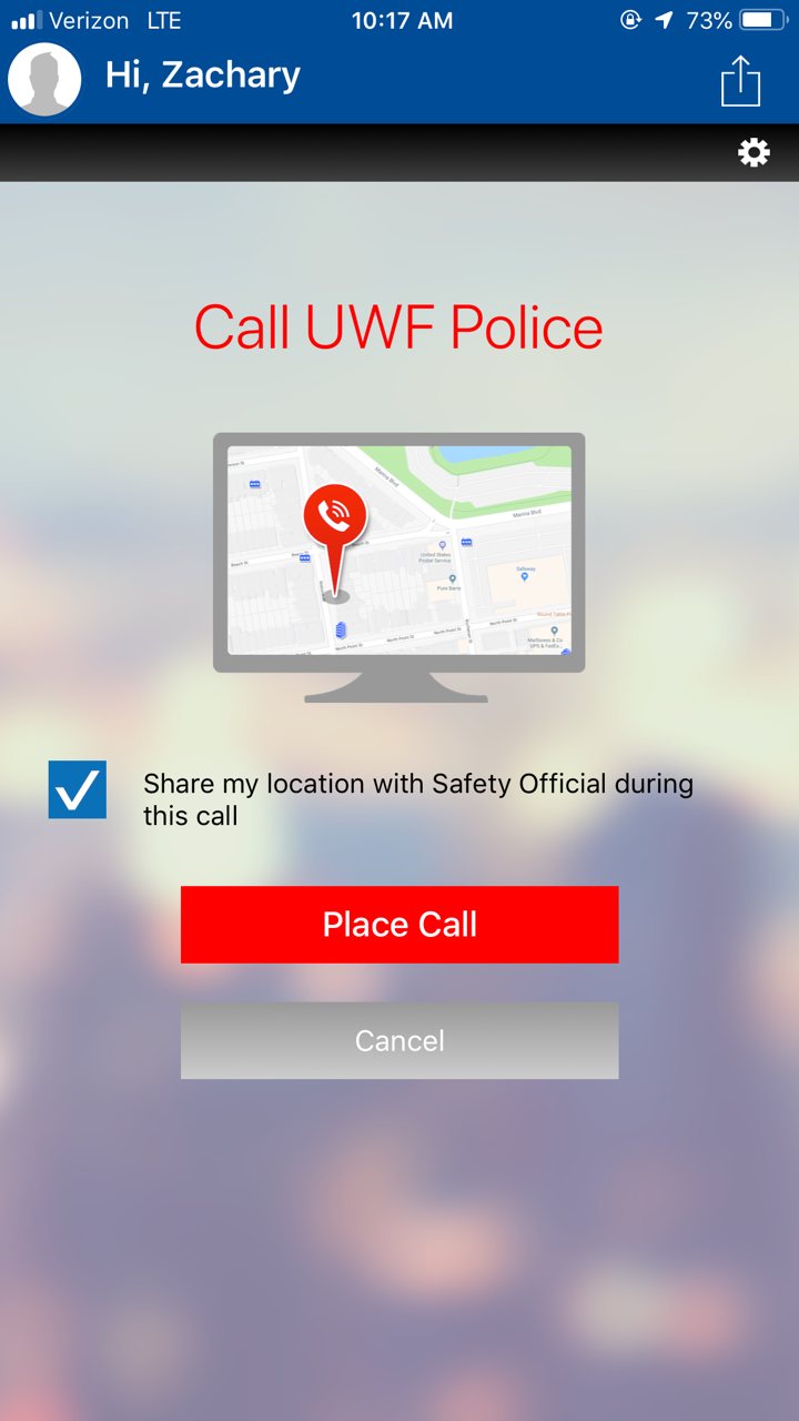 call UWF police