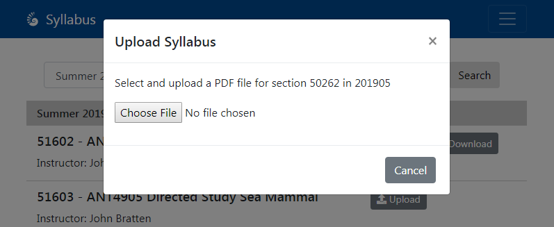 Choose File button