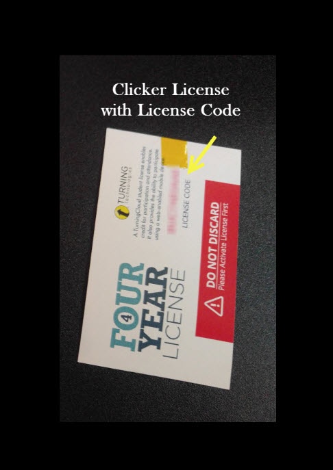 clicker license with license code