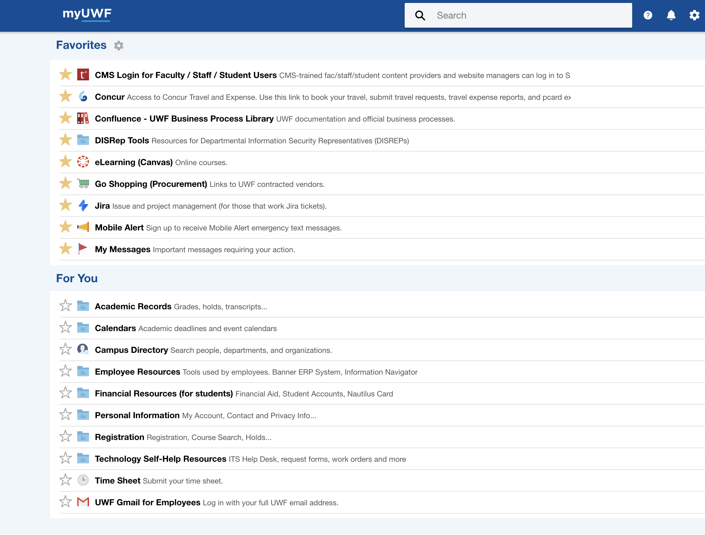 Confluence Mobile - UWF Confluence