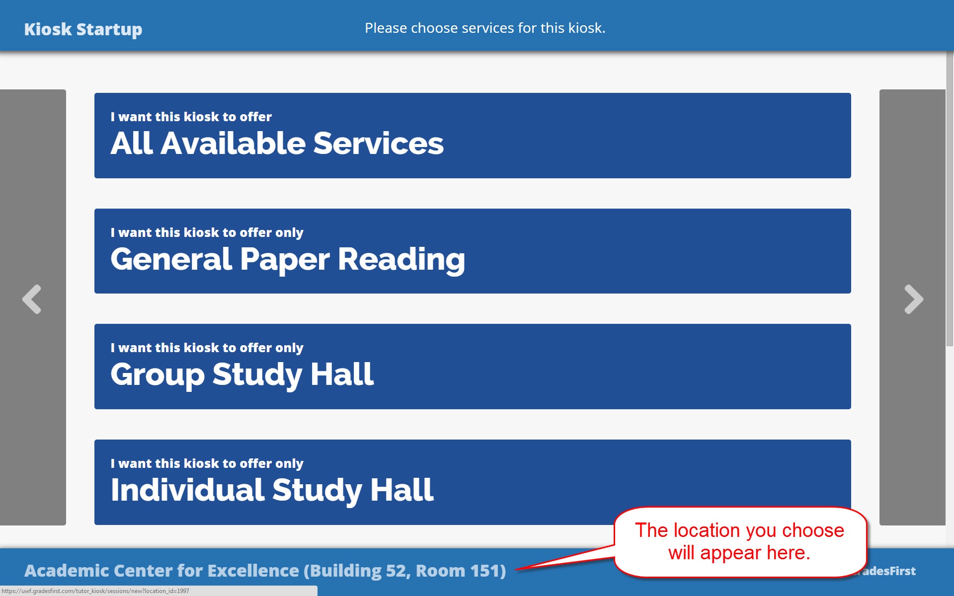 list of available services