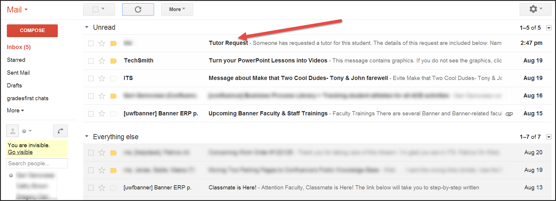 UWF Public Knowledge Base > Responding to a student's GradesFirst request to the ACE Lab > step 22.png