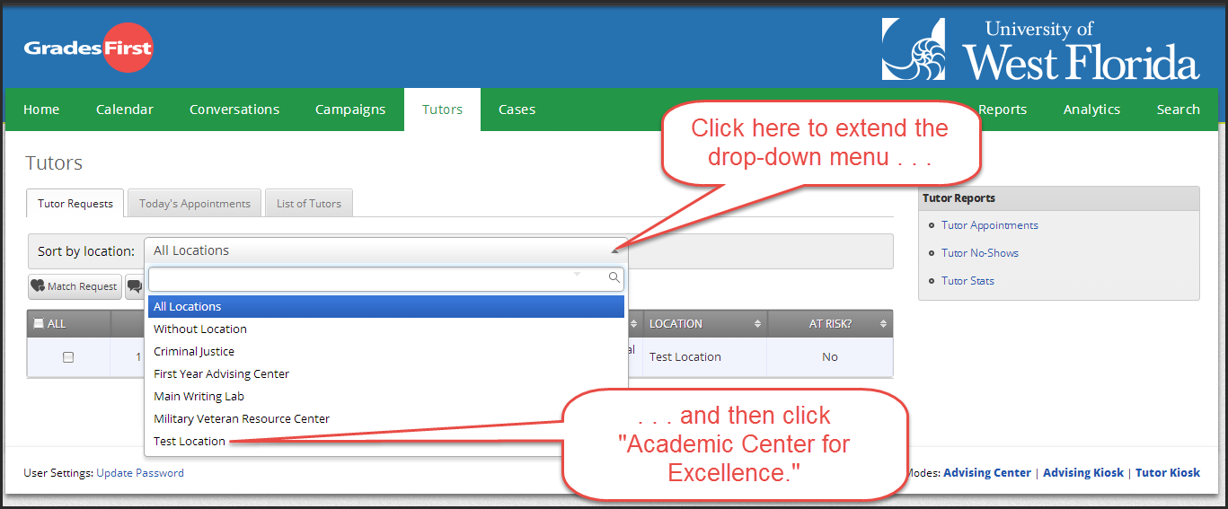 UWF Public Knowledge Base > Responding to a student's GradesFirst request to the ACE Lab > step 777.png