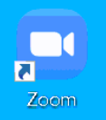 UWF Public Knowledge Base > Getting Started with Zoom > image2021-8-11_8-45-50.png Zoom icon on computer desktop