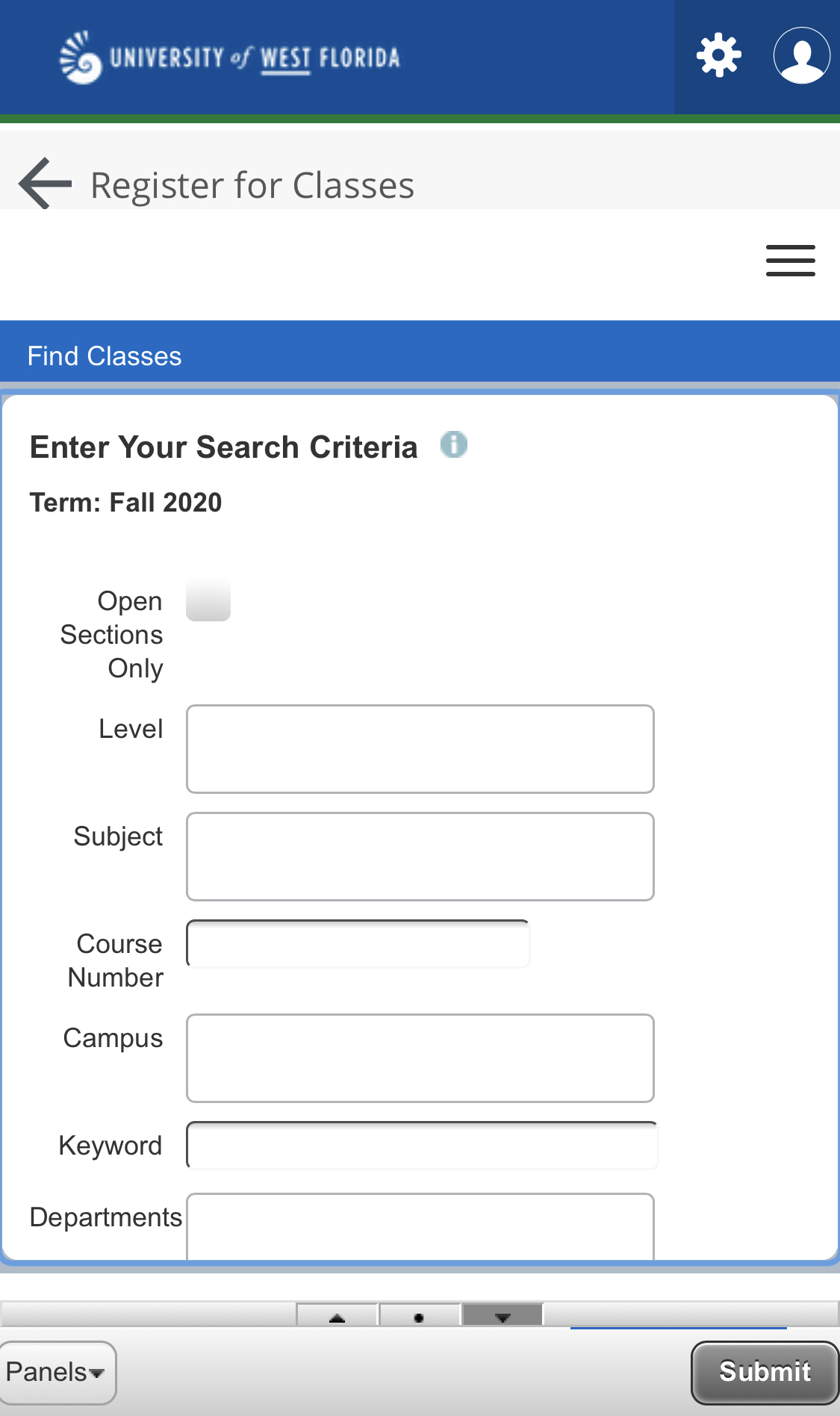 UWF Public Knowledge Base > Registering for Courses > IMG_7397.PNG