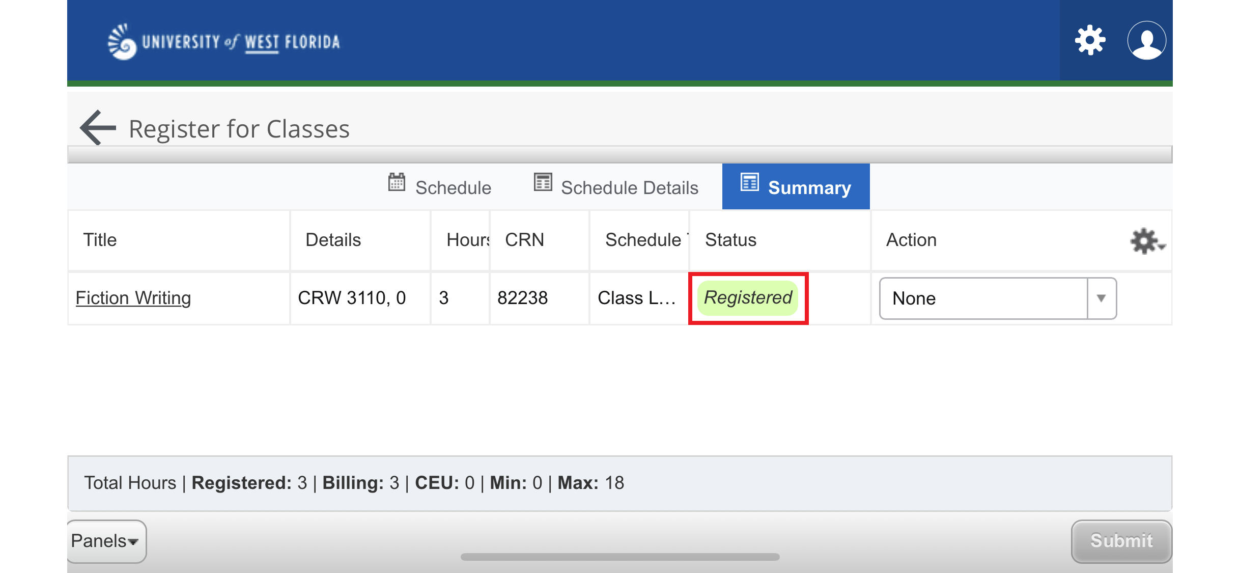 UWF Public Knowledge Base > Registering for Courses > IMG_7403.PNG