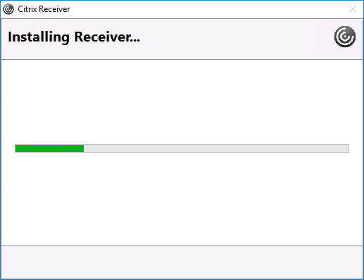 progress bar of download