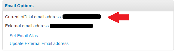 current official email address