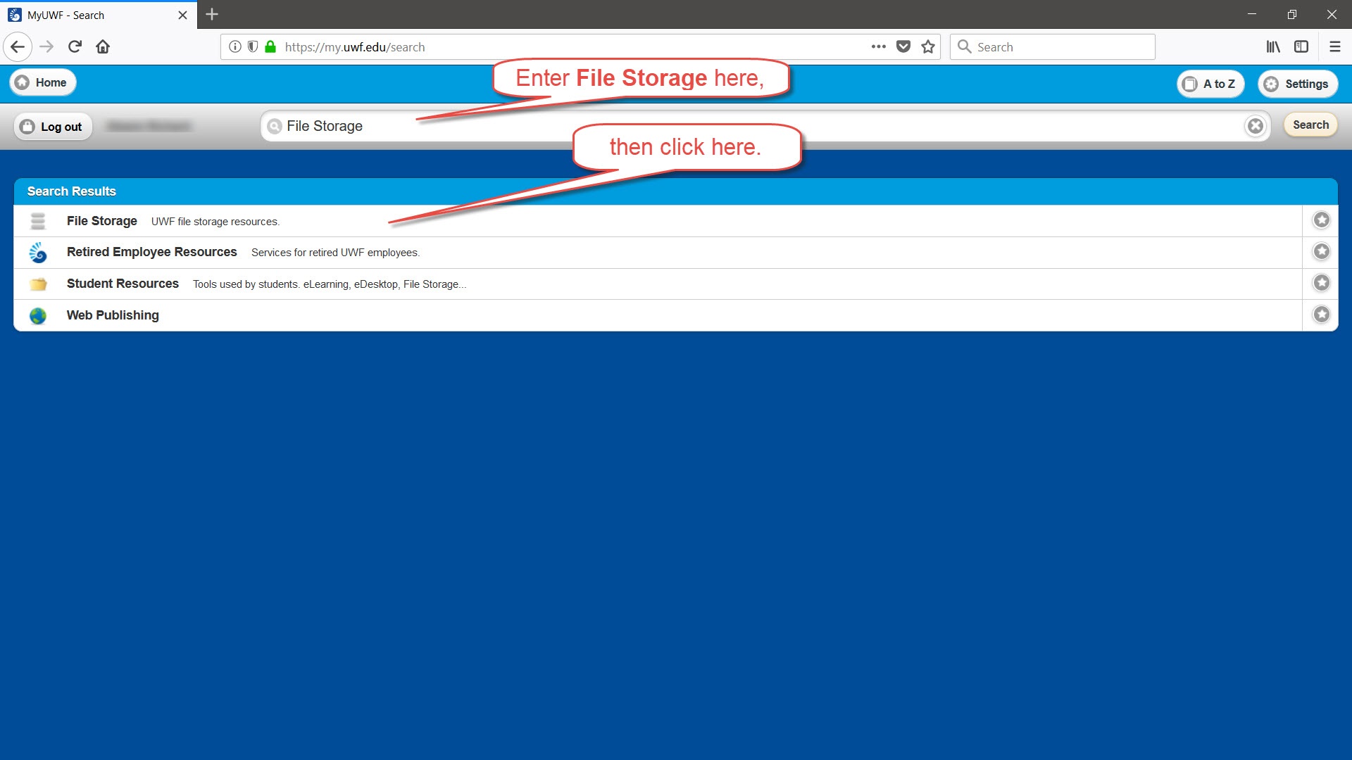 File Storage app